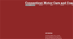 Desktop Screenshot of ctmotorcars.com