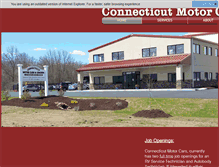 Tablet Screenshot of ctmotorcars.com
